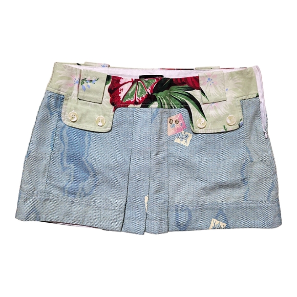 Custo Barcelona Dresses & Skirts - Custo Barcelona rare y2k tropical mini skirt